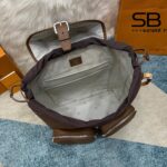 Ba Lô LV Montsouris Cargo Backpack Caramel Da Calfskin M28380 Size 40CM sang trọng