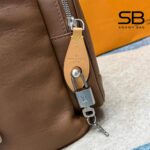 Ba Lô LV Montsouris Cargo Backpack Caramel Da Calfskin M28380 Size 40CM sang trọng và đẳng cấp