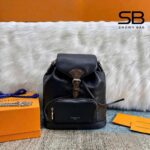 Ba Lô LV Montsouris Vibe PM Black Monogram M12587 màu đen sang trọng