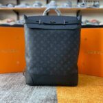 Ba Lô LV Steamer Backpack Monogram Eclipse Canvas Đen 45CM sang trọng