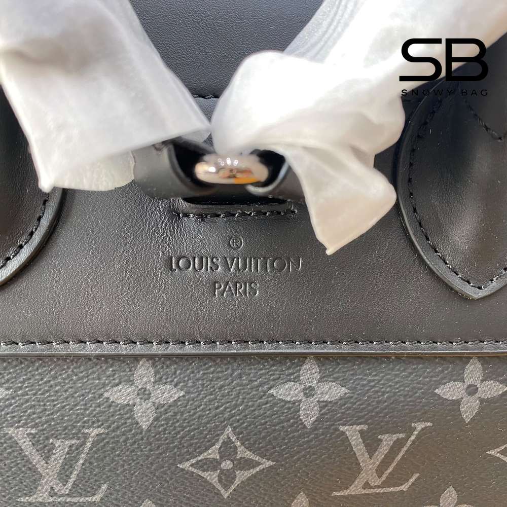 Ba Lô LV Steamer Backpack Monogram Eclipse Canvas Đen 45CM sang trọng và đẳng cấp.