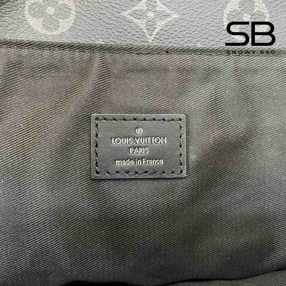 Ba Lô LV Steamer Backpack Monogram Eclipse Canvas Đen 45CM sang trọng và thời thượng.