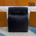 Ba Lô LV Touch Steamer Backpack H38 M27063 Black góc nghiêng chi tiết
