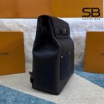 Ba Lô LV Touch Steamer Backpack H38 M27063 Black Màu Đen với chi tiết logo tinh tế