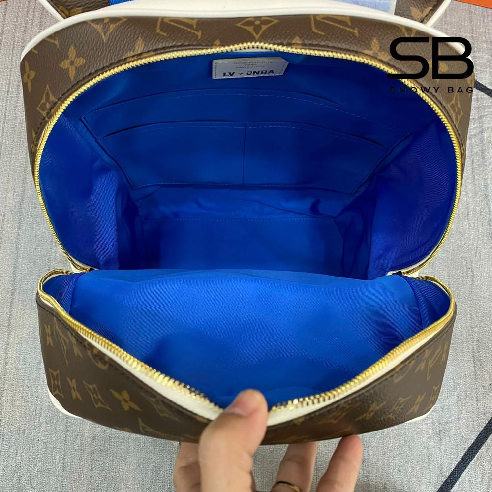 Ba Lô LV x NBA Backpack Monogram Nâu 45CM với thiết kế thời thượng