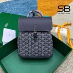 Balo Goyard Alpin Mini Backpack Grey Đen Xám sang trọng và tinh tế