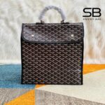 Balo Goyard Saint Léger Backpack Goyardine Black Đen sang trọng và đẳng cấp