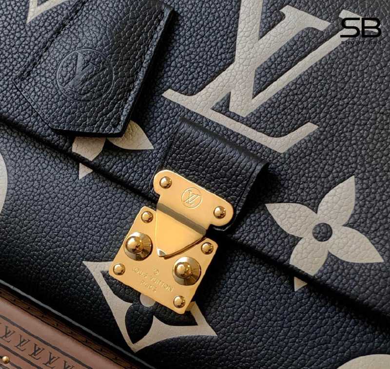 Calfskin (da bê) trên balo LV