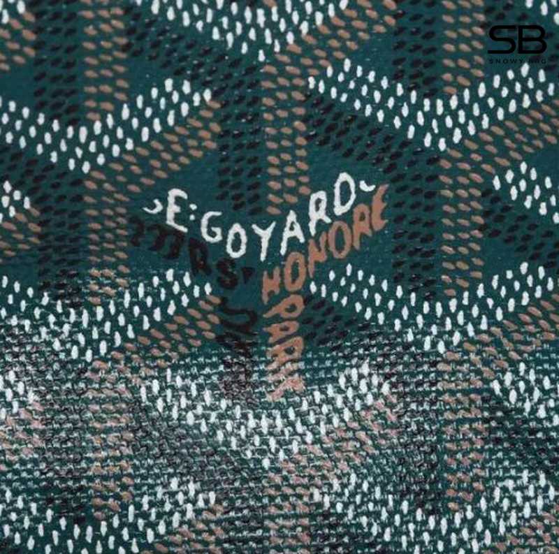 Chất liệu Goyardine Canvas trên túi Goyard