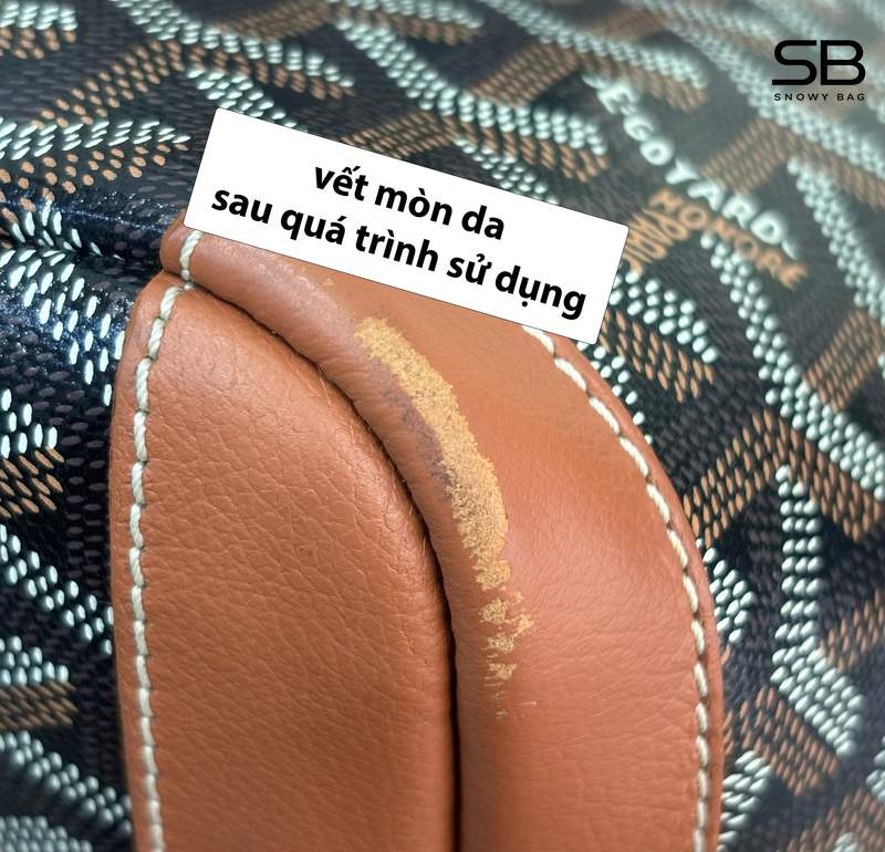 Túi Goyard bị trầy da