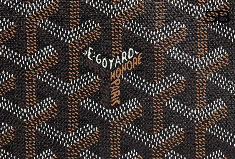 Chất liệu Goyardine Canvas trên túi Goyard