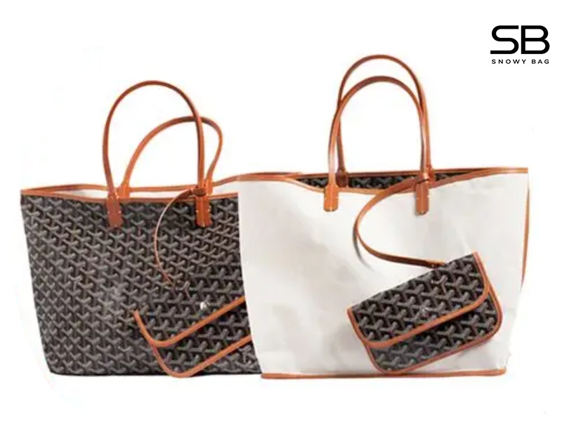 Túi Goyard Saint Louis lật trong ra ngoài
