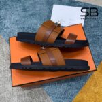 Dép Hermes Jackson Sandal Gold Epsom SHW sang trọng và đẳng cấp