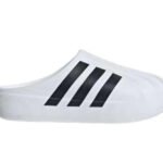 Giày Adidas AdiFOM Superstar Mule White Black, thiết kế hiện đại và phong cách.