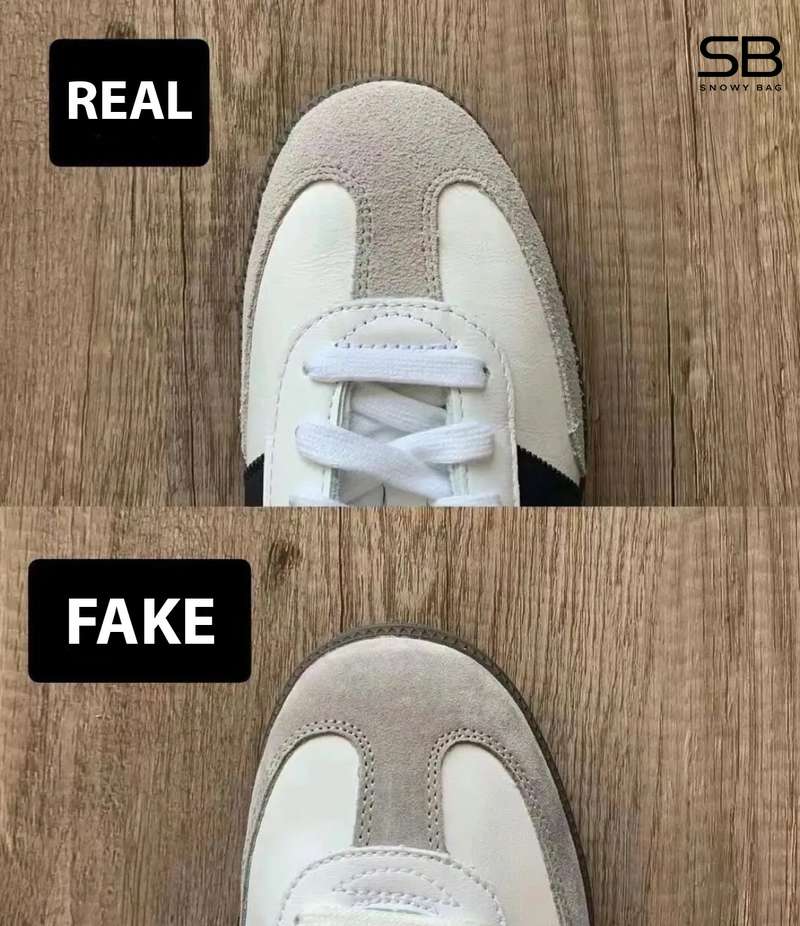 Phân biệt giày adidas Samba real và fake