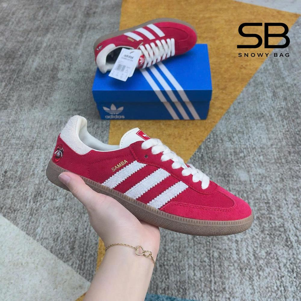 Giày adidas Samba OG Talchum Pack - Scarlet Đỏ Trắng đẹp mắt