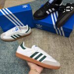 Giày adidas Samba OG White Green Trắng Xanh Lá, thiết kế thể thao đẳng cấp