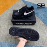 Giày Air Force 1 Low x Ambush Đen với thiết kế thời thượng