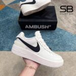 Giày Air Force 1 Low x Ambush White, thiết kế độc đáo và thời thượng.