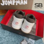 Giày Jordan Jumpman Jack TR Travis Scott Sail Trắng Kem Nâu sang trọng