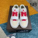 Giày Jordan Jumpman Jack TR Travis Scott Trắng Kem với thiết kế độc đáo
