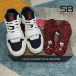 Giày Jordan Jumpman Jack TR Travis Scott University Red Trắng Đen Đỏ, phong cách thể thao