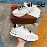 Giày Loro Piana Weekend Walk Sneakers White Màu Trắng góc nghiêng chi tiết
