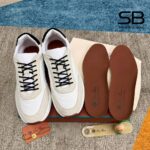 Giày Loro Piana Weekend Walk Sneakers White Màu Trắng với chi tiết logo tinh tế