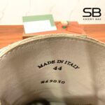 Giày Nam Loro Piana Summer Walk Loafer Suede Classic Beige Màu Xám Be Size 43,44
