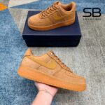 Giày Nike Air Force 1 Low Flax Nâu sang trọng và phong cách.