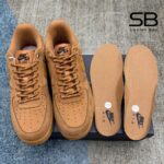 Giày Nike Air Force 1 Low Flax Nâu với thiết kế tinh tế