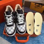Giày Nike Air Force 1 Low Louis Vuitton Monogram Brown màu nâu sang trọng