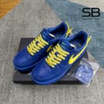 Giày Nike Air Force 1 Low SP x Ambush Game Royal Xanh Vàng, phong cách độc đáo.