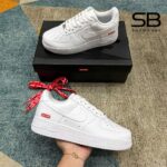 Giày Nike Air Force 1 Low Supreme White Trắng, phong cách thể thao sang trọng
