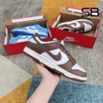 Giày Nike Dunk Low Cacao Wow Cổ Thấp Nâu Trắng đầy phong cách