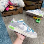 Giày Nike Dunk Low Off-White Lot 02 of 50, thiết kế độc đáo và sang trọng.