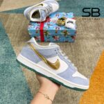Giày Nike SB Dunk Low Sean Cliver màu xanh dương đẹp mắt