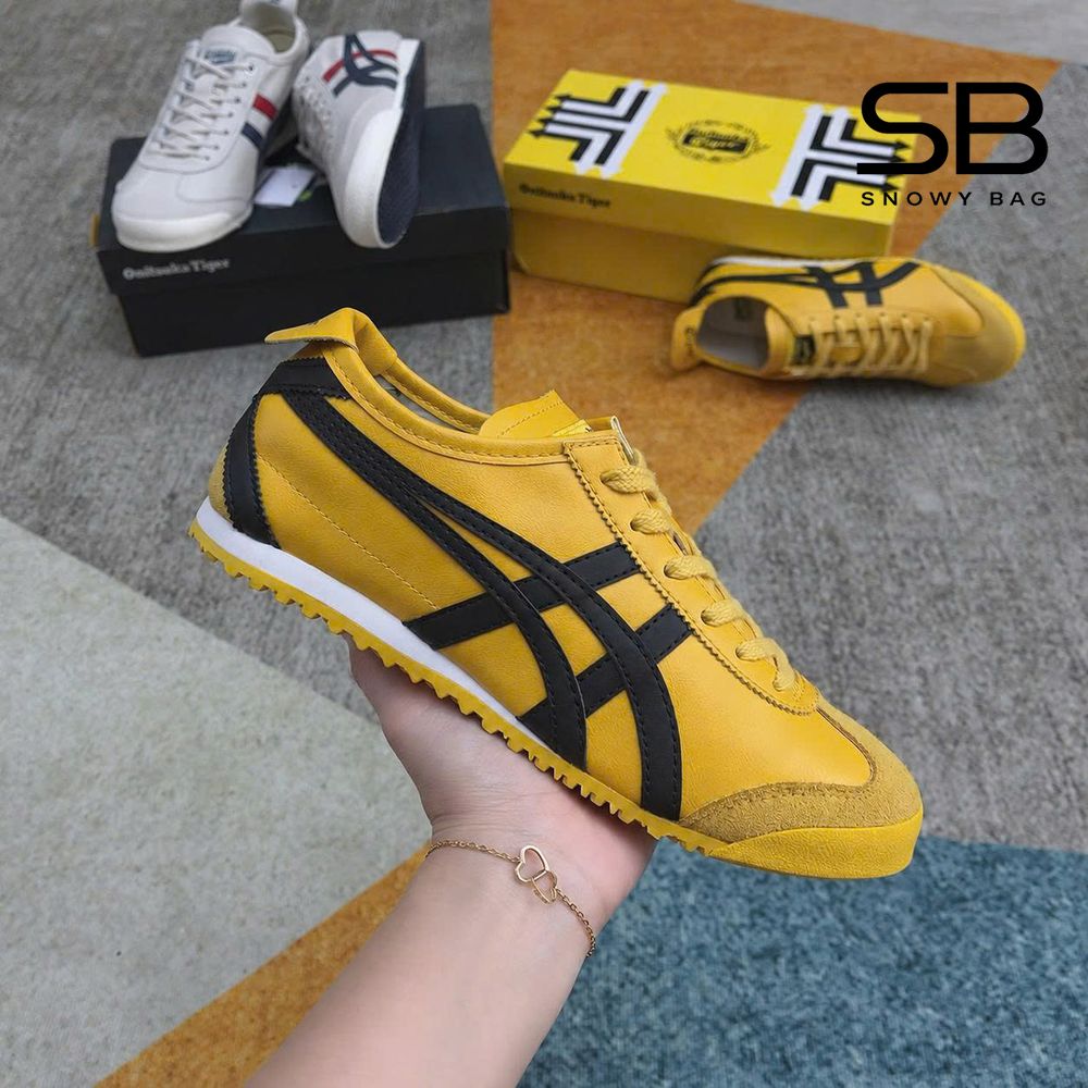 Giày Onitsuka Tiger Mexico 66 Kill Bill Vàng Đen thời trang nổi bật