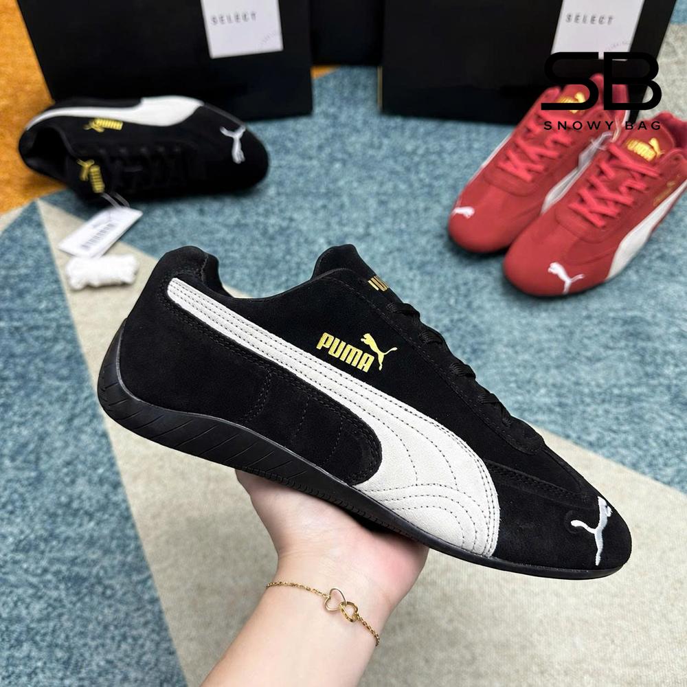 Giày Puma Speedcat OG Black White Màu Đen Trắng, phong cách thể thao hiện đại