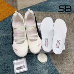 Giày Puma x Rosé Speedcat Ballet White Black màu trắng đen sang trọng