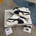 Giày Puma x Rosé Speedcat Leather White Black Trắng Đen chi tiết 4