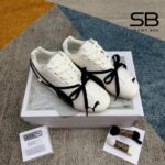 Giày Puma x Rosé Speedcat Leather White Black Trắng Đen chi tiết 5