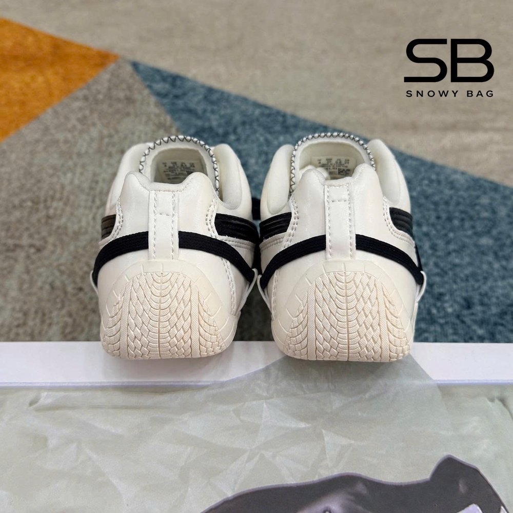 Giày Puma x Rosé Speedcat Leather White Black Trắng Đen với thiết kế thời thượng
