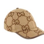 Mũ Lưỡi Trai Gucci Jumbo GG Canvas Baseball Hat Màu Nâu sang trọng