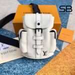 Túi LV Christopher XS White Leather M58493 Trắng 19CM sang trọng và tinh tế