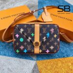 Túi LV Envelope Messenger M24820 Chocolate Monogram Craggy sang trọng