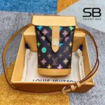 Túi LV Envelope Pouch M83344 Chocolate Monogram Craggy Nâu sang trọng