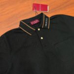 Áo Gucci Polo Logo Collar Printed Màu Đen với thiết kế độc đáo và sang trọng