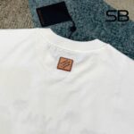 Áo LV x The Darjeeling Limited Embroidered Short Sleeved Crewneck Trắng tinh tế
