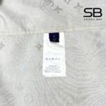 Áo Sơ Mi LV Monogram Short-Sleeved Shirt Beige 1AK77Y sang trọng